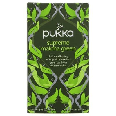 Pukka Organic Supreme Matcha Green 4 x 20 Bags