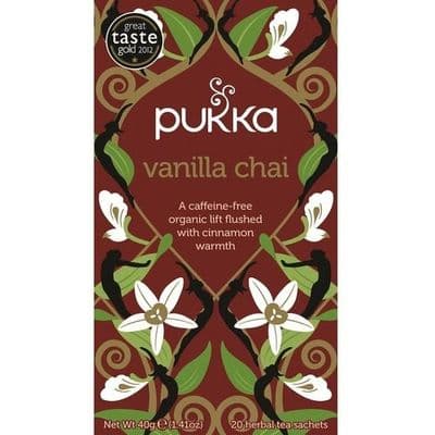 Pukka Organic Vanilla Chai 4 x 20 Bags