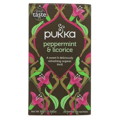 Pukka Peppermint & Licorice 4 x 20 Bags