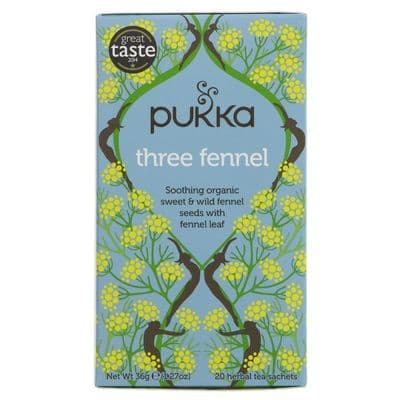Pukka Three Fennel 4 x 20 Bags