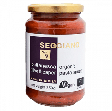Seggiano Organic Puttanesca Pasta Sauce 6 x 350g