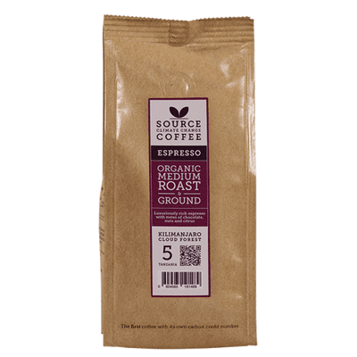 Source Organic Kilimanjaro Cloud Forest Coffee (5) 6 x 227g