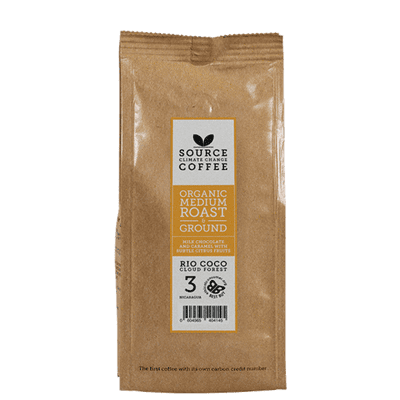 Source Organic Rio Coco Nicaragua Cloud Forest Coffee (3) 6 x 227g