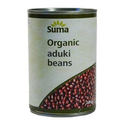 Suma Organic Aduki Beans 12 x 400g