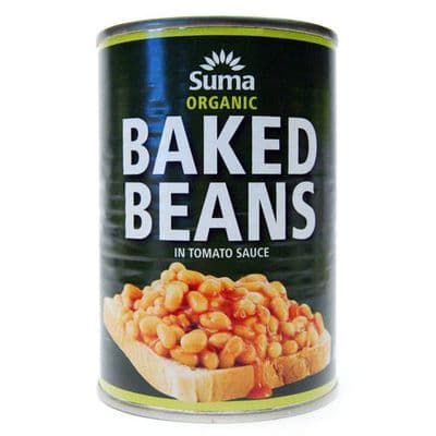 Suma Organic Baked Beans 12 x 400g