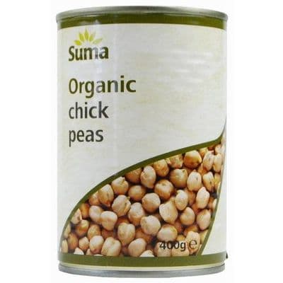Suma Organic Chick Peas 12 x 400g