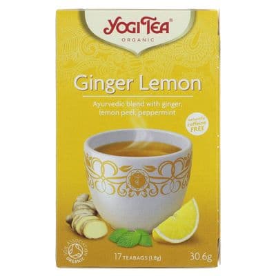 Yogi Tea Ginger Lemon 6 x 17 Bags