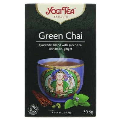 Yogi Tea Organic Green Chai 6 x 17 Bags