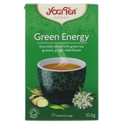 Yogi Tea Organic Green Energy Tea 6 x 17 Bags