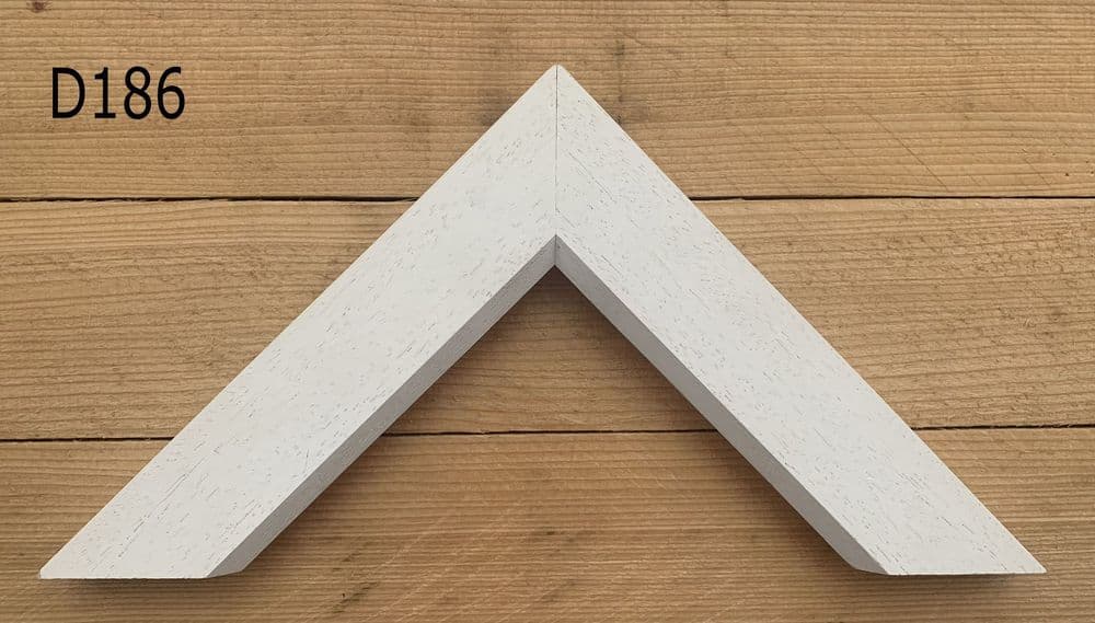 8" x 8"  - White - Ref D186