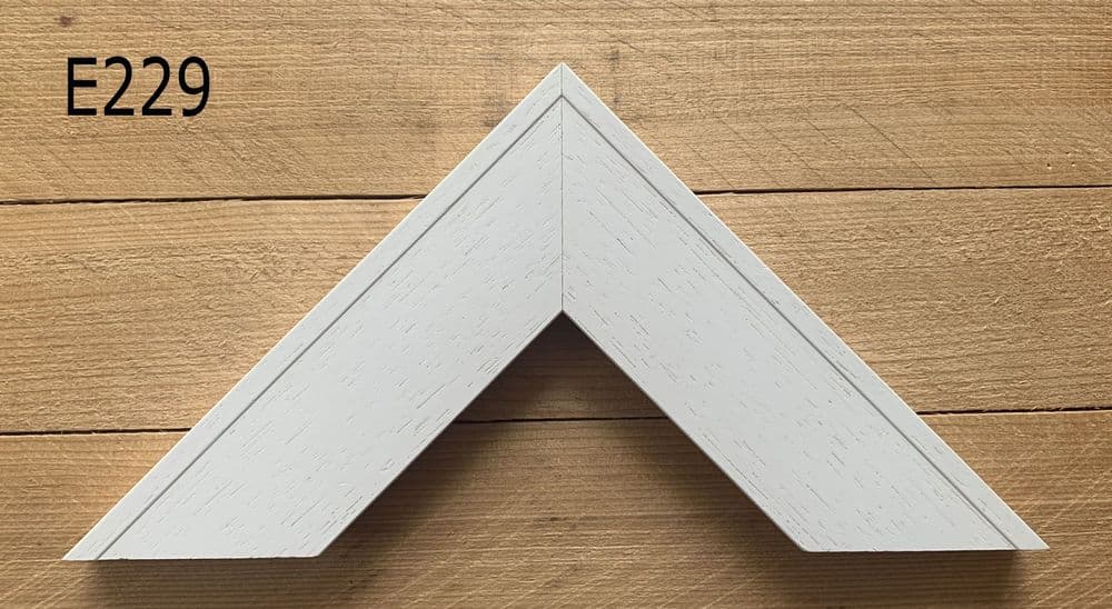 8" x 8"  - White - Ref E229