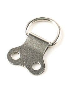 Double Hole D Ring - Zinc Plated - x 100