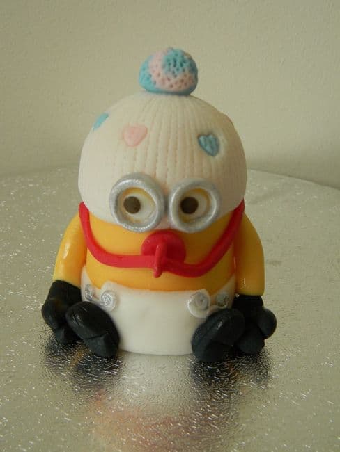 Baby Minion Cake Topper
