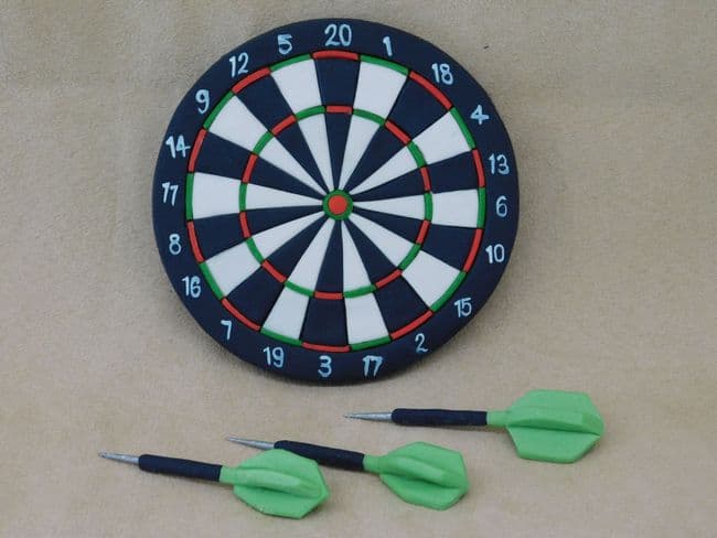 Darts Cake Topper