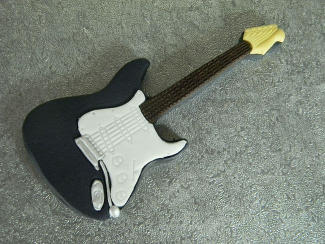 Electric Guitar Cake Topper