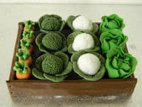 Gardening Vegetable Allotment Cake Topper