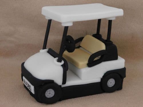 Golf Buggy Cake Topper