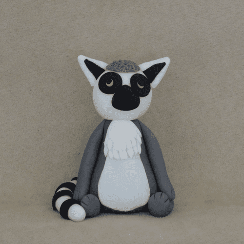Lemur Cake Topper