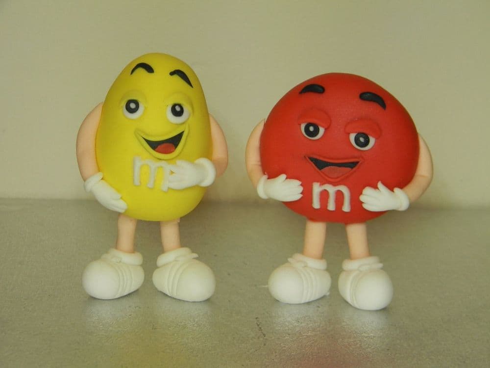 M&M People Cake Toppers