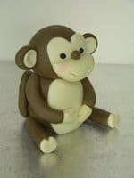 Monkey Birthday Edible Cake Topper