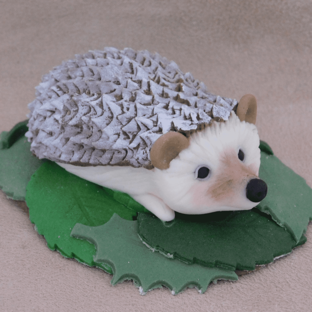 Pygmy Hedgehog Cake Topper