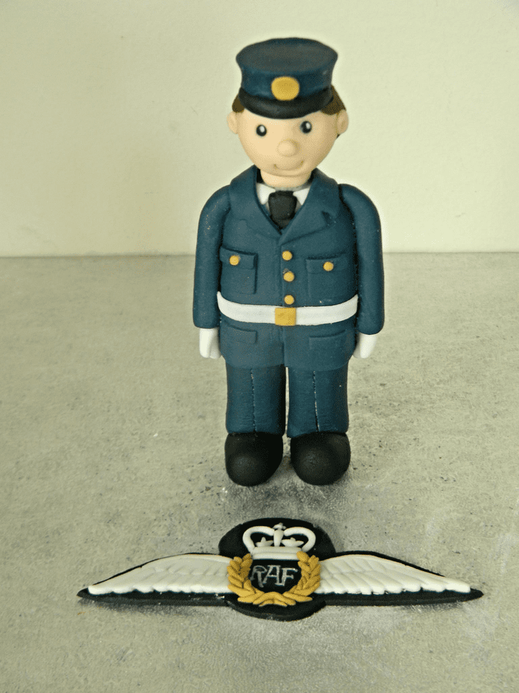 RAF Theme Cake Toppers