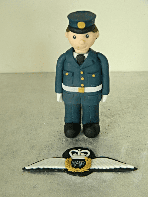 RAF Theme Cake Toppers