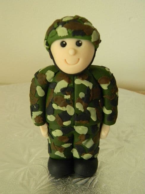 Soldier Cake Topper