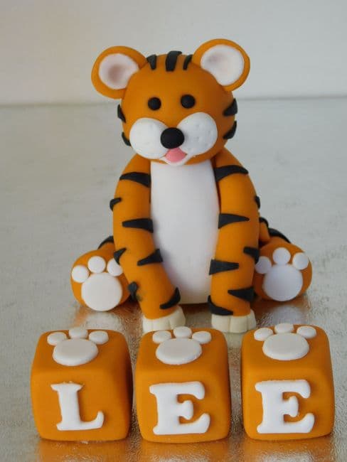 Tiger & Name Blocks