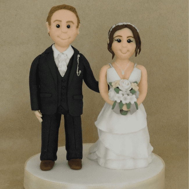 Wedding Cake Toppers on Board