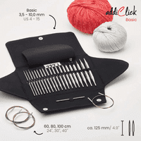 Addi Click Interchangeable Knitting Needle Set