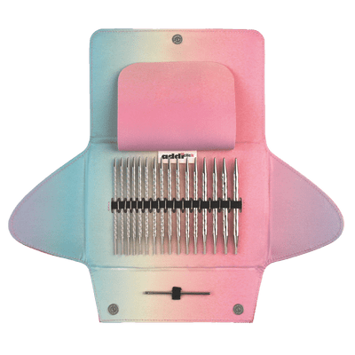 Addi Click Interchangeable Knitting Needle Set - Unicorn Long Lace