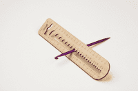 addiCalibro Wooden Needle Gauge set