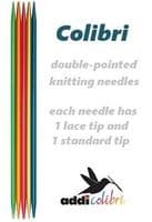 addiColibri Double Pointed Knitting Needles - set of 5