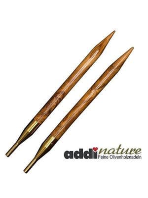 AddiNature Olive Wood Knitting Needle Tips