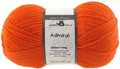 ADMIRAL autumnal orange 0891