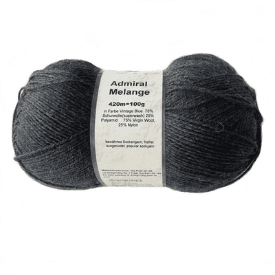 ADMIRAL MELANGE vintage blue 4488