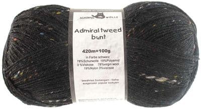 ADMIRAL TWEED BUNT black 880