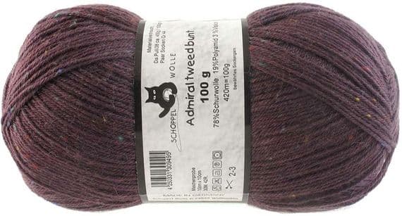 ADMIRAL TWEED BUNT plum 1873