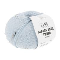 ALPACA SOXX TWEED 21 light blue