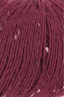 ALPACA SOXX TWEED 62 wine red