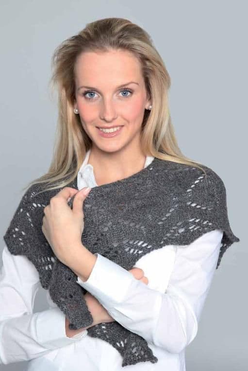 CASHMERE QUEEN SHAWL Free Pattern