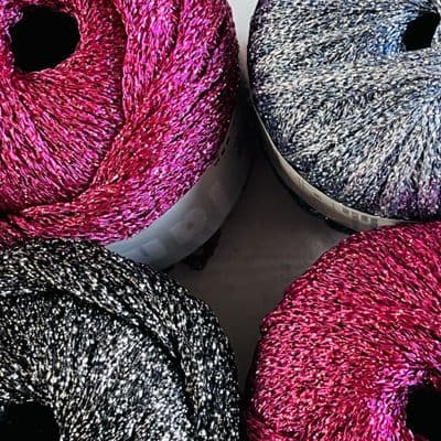 Glitzy pack 1 pink/silver