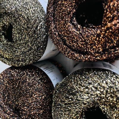 Glitzy pack 4 copper/gold