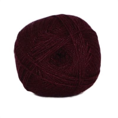 Hjertegarn ALOE SOCKWOOL 1522 burgundy