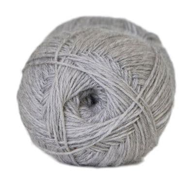 Hjertegarn ALOE SOCKWOOL 434 light grey marl