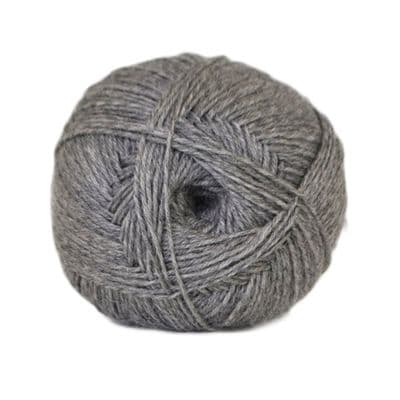 Hjertegarn ALOE SOCKWOOL 435 grey marl