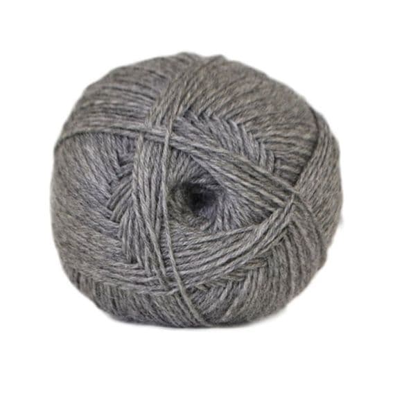 Hjertegarn ALOE SOCKWOOL 435 grey marl