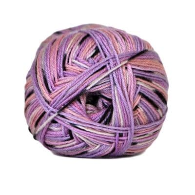 Hjertegarn ALOE SOCKWOOL 5050 rose print