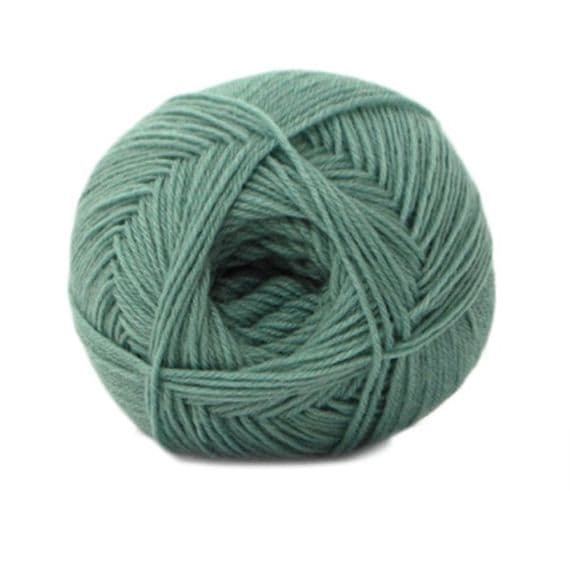 Hjertegarn ALOE SOCKWOOL 5106 jade green